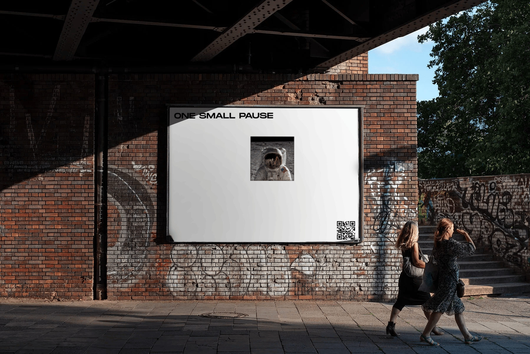 Astronaut Billboard — Bricks